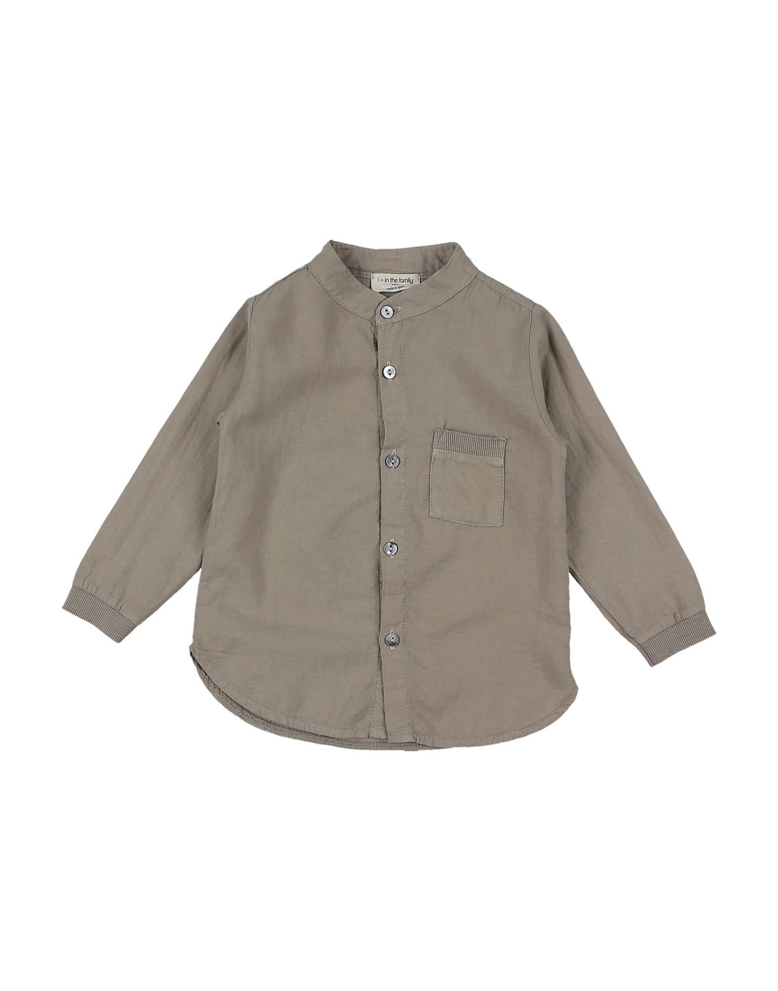 1+ In The Family Kids' Shirts In Beige