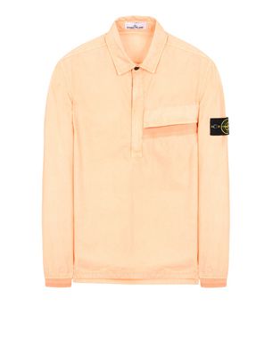 stone island overshirt peach