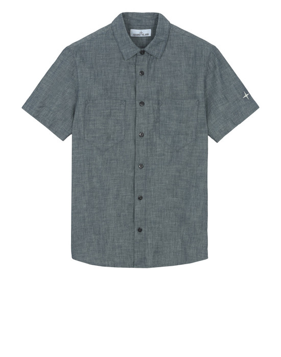 38694460ug - CAMICIE STONE ISLAND CAMICIA A MANICHE CORTE 12607 STONE ISLAND - 0