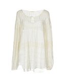 SAINT LAURENT Damen Bluse Farbe Elfenbein Gre 4