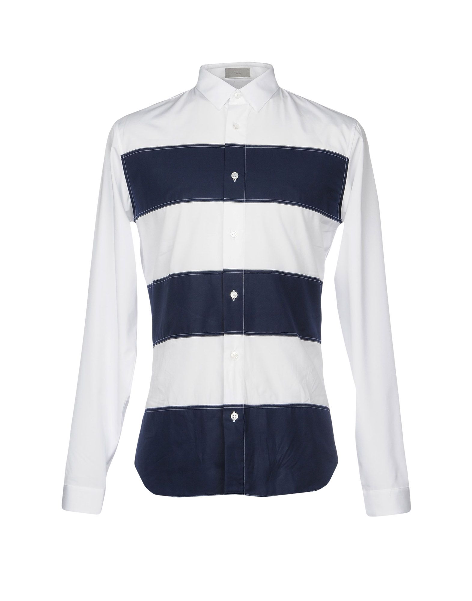 dior homme 图纹衬衫 in white