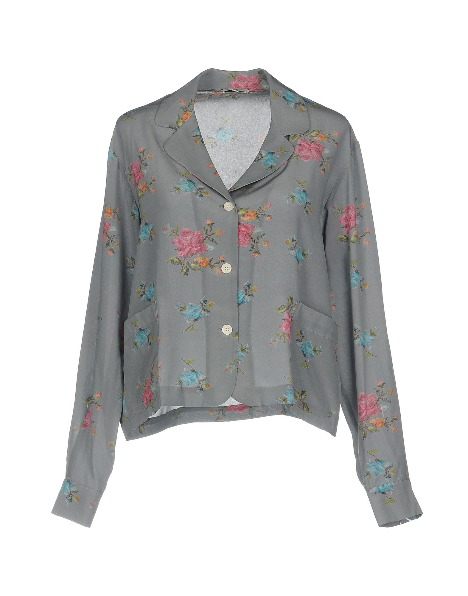 NATASHA ZINKO Floral shirts & blouses,38706375SE 5