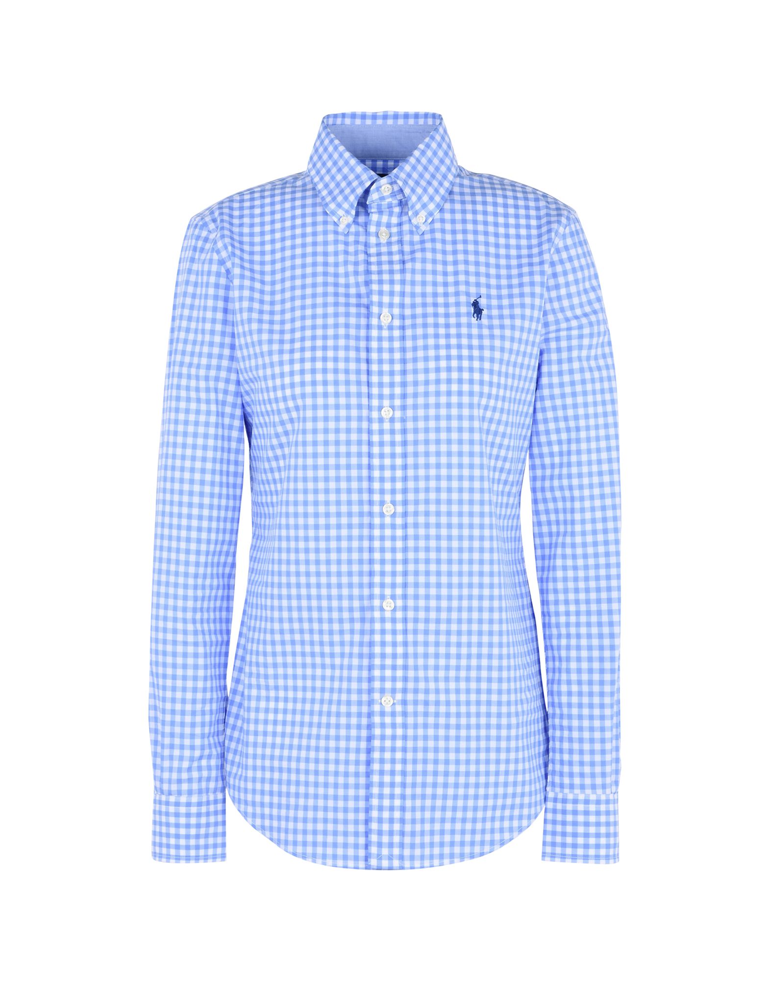《送料無料》POLO RALPH LAUREN レディース シャツ アジュールブルー 4 コットン 100% Kendal Poplin Shirt