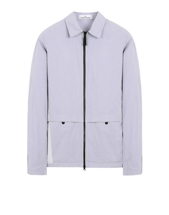 38719061ww - OVER SHIRTS STONE ISLAND OVER SHIRT 122XX STONE ISLAND MARINA_50 FILI + FOLDED MARINA PRINT STONE ISLAND - 0