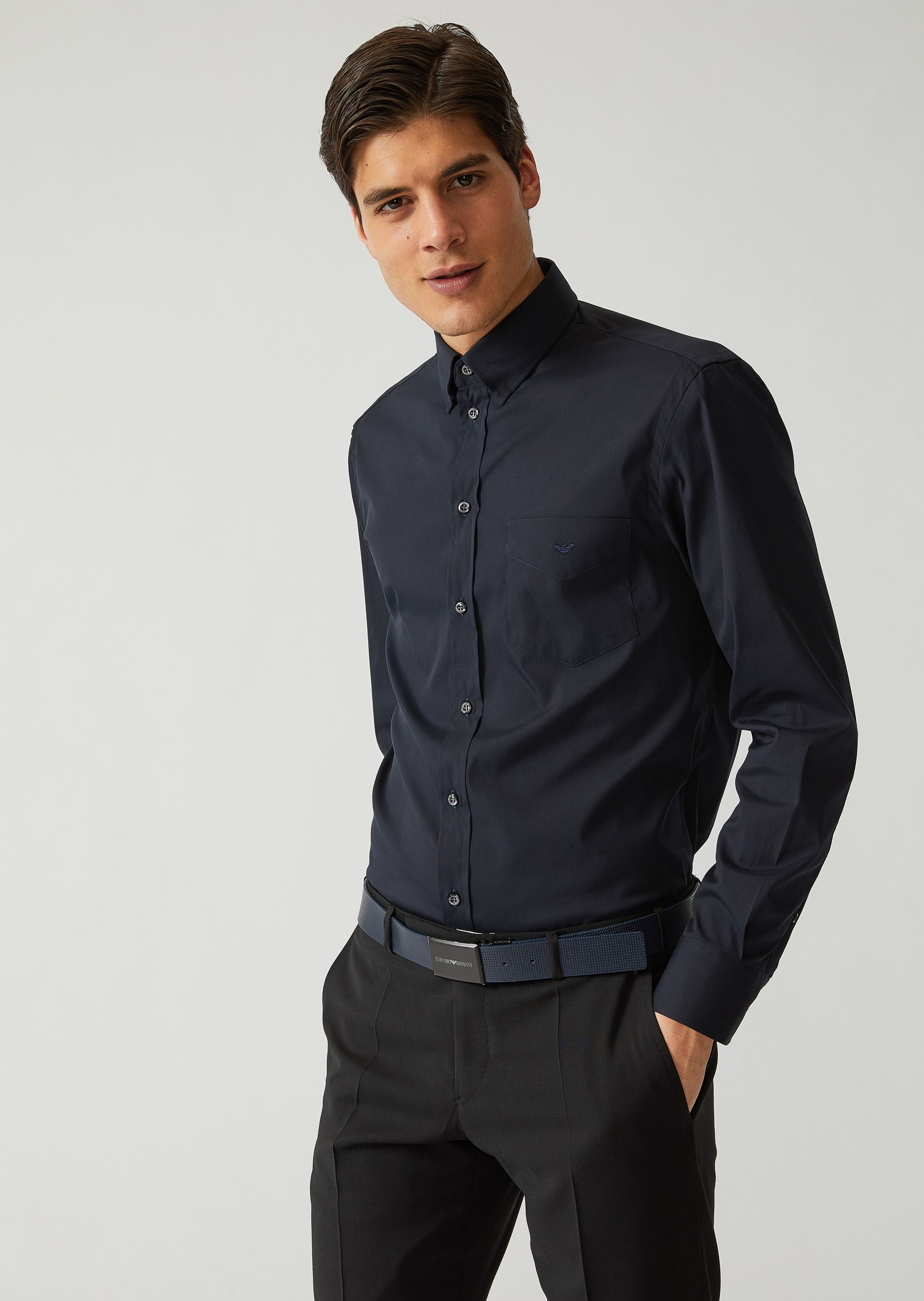 OFFICIAL STORE EMPORIO ARMANI - Chemises - Chemises décontractées on armani.com