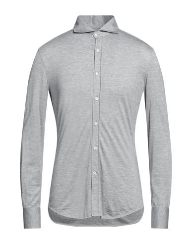 Brunello Cucinelli Jersey Shirt Shirt, Blouse In Grey