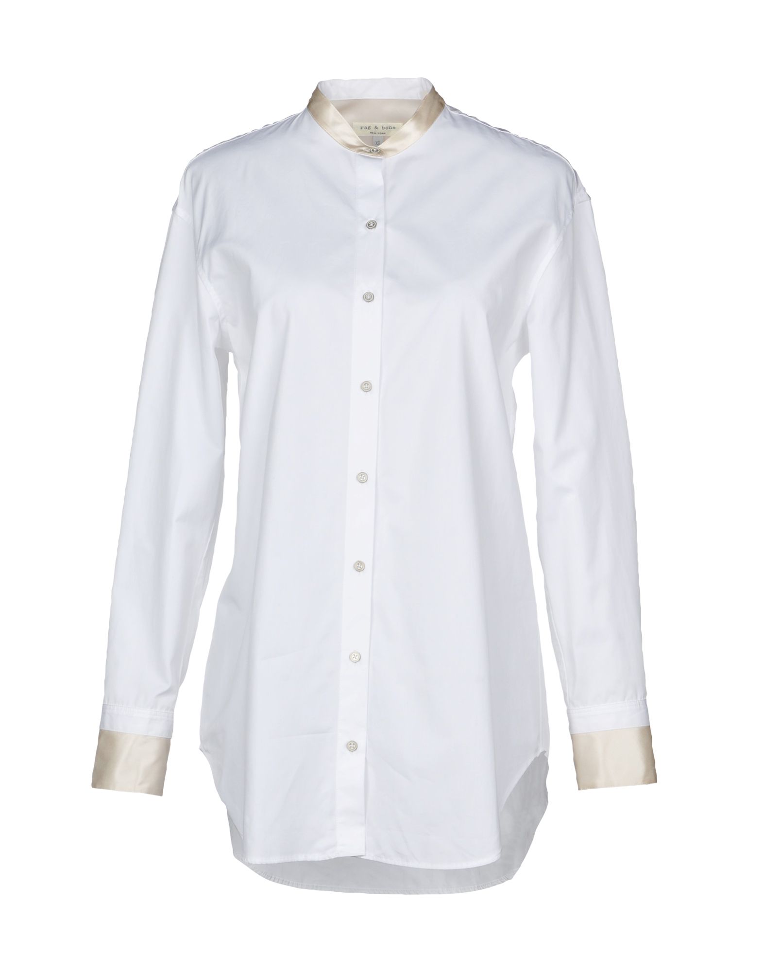RAG & BONE Solid color shirts & blouses,38722274VK 3