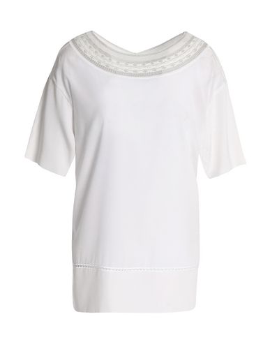 Missoni Woman Top Ivory Size 8 Silk, Rayon, Elastane, Polyester, Cupro In White