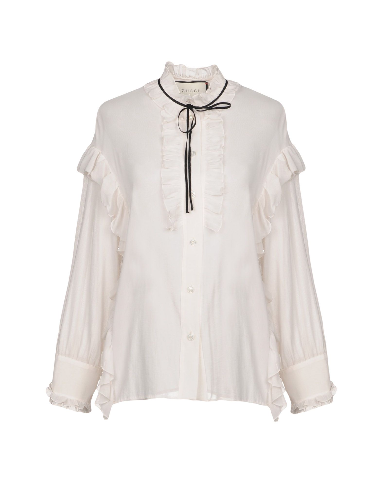 GUCCI Shirts & blouses with bow,38727261XH 3