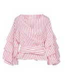 WEILI ZHENG Damen Hemd Farbe Rot Gr��e 5