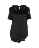 LIIS - JAPAN Damen Bluse Farbe Schwarz Gr��e 3