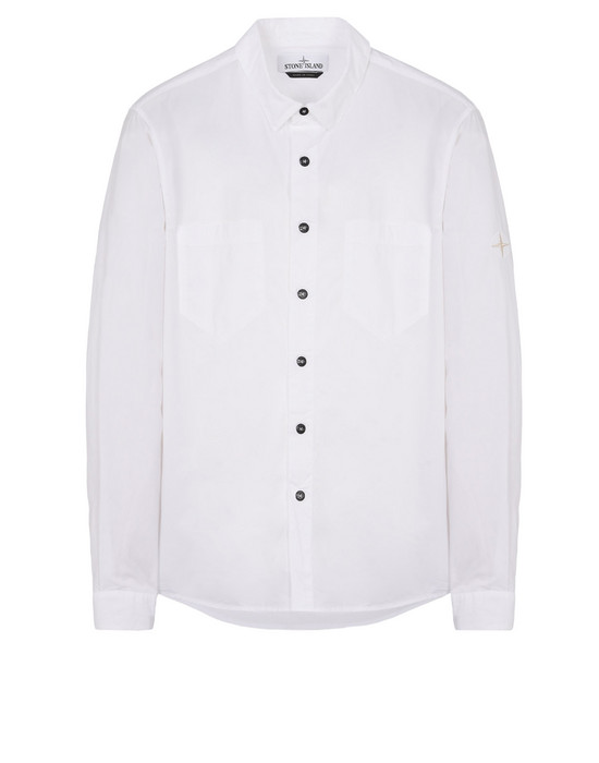 38733683gd - CAMICIE STONE ISLAND CAMICIA A MANICHE LUNGHE 11210 STONE ISLAND - 0