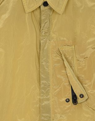 Stone island clearance mustard overshirt