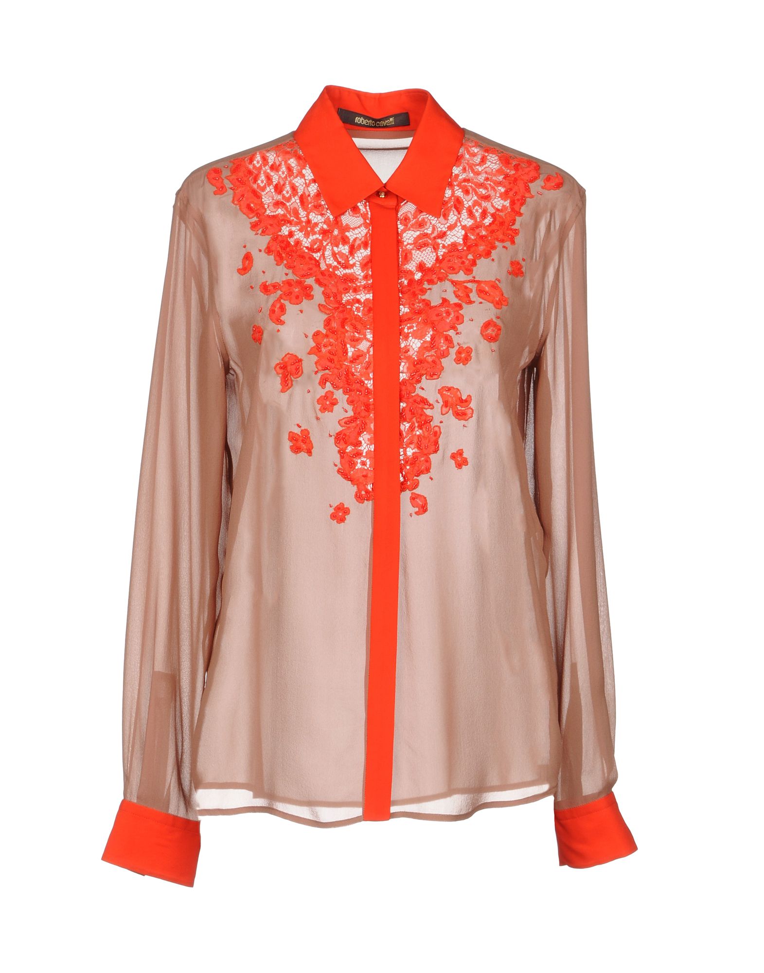 ROBERTO CAVALLI Lace shirts & blouses,38736667BM 2