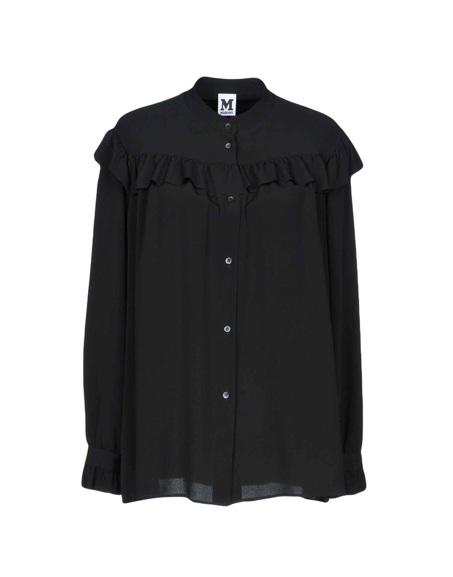 M MISSONI Solid colour shirts & blouses,38739699EI 4