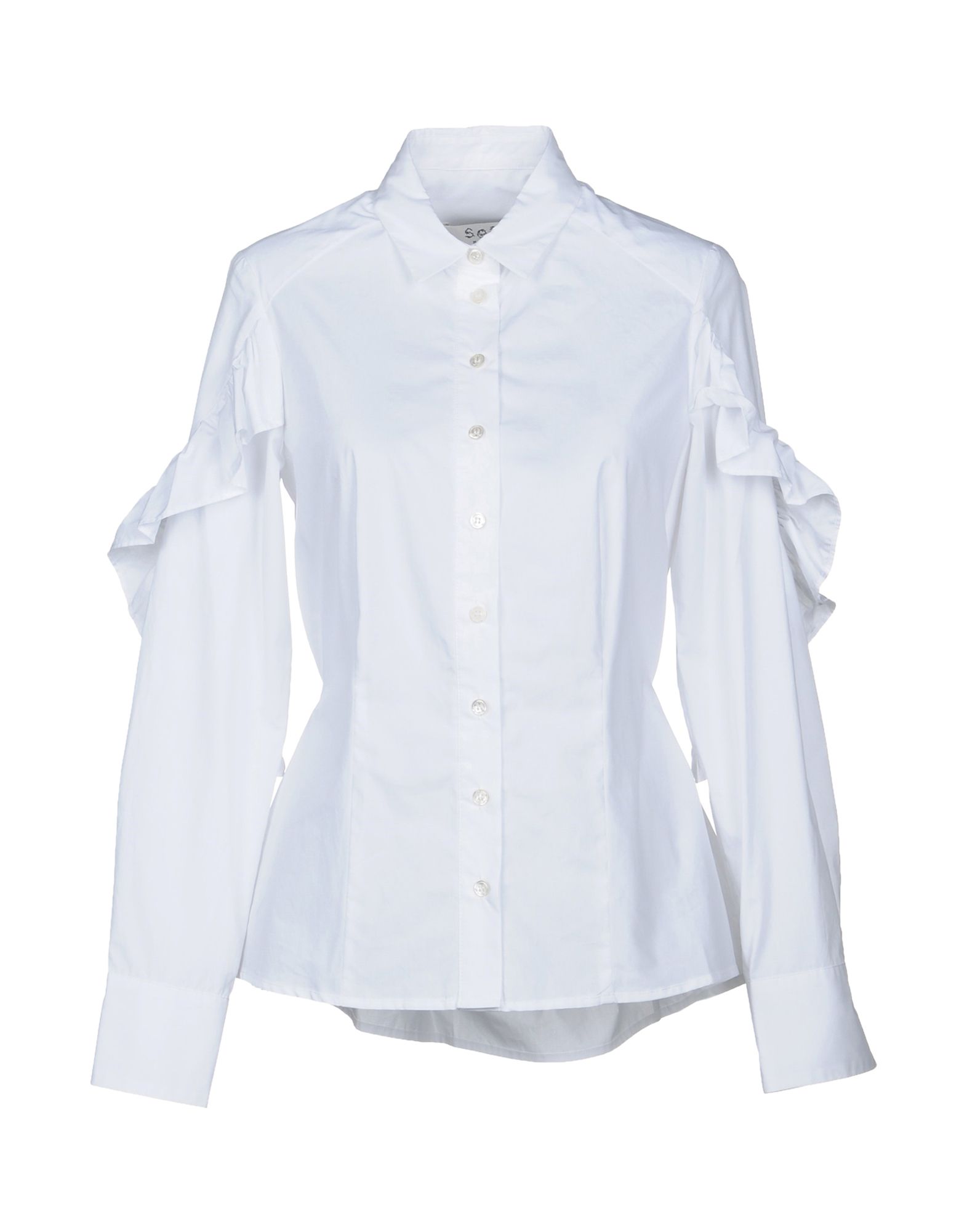 SEA Solid color shirts & blouses,38741792GF 3