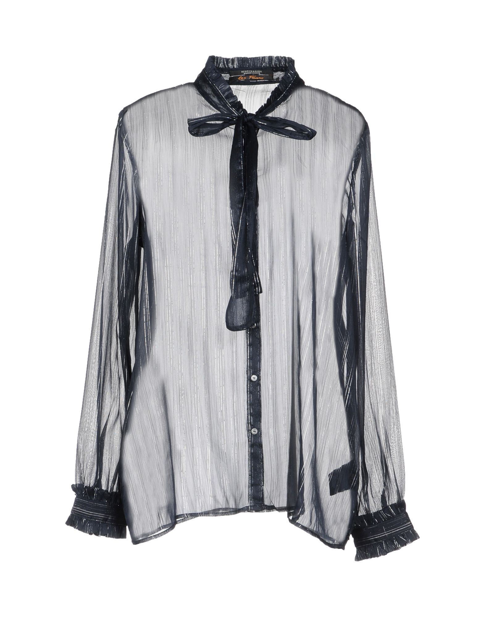 SCOTCH & SODA Shirts & blouses with bow,38742006RR 5