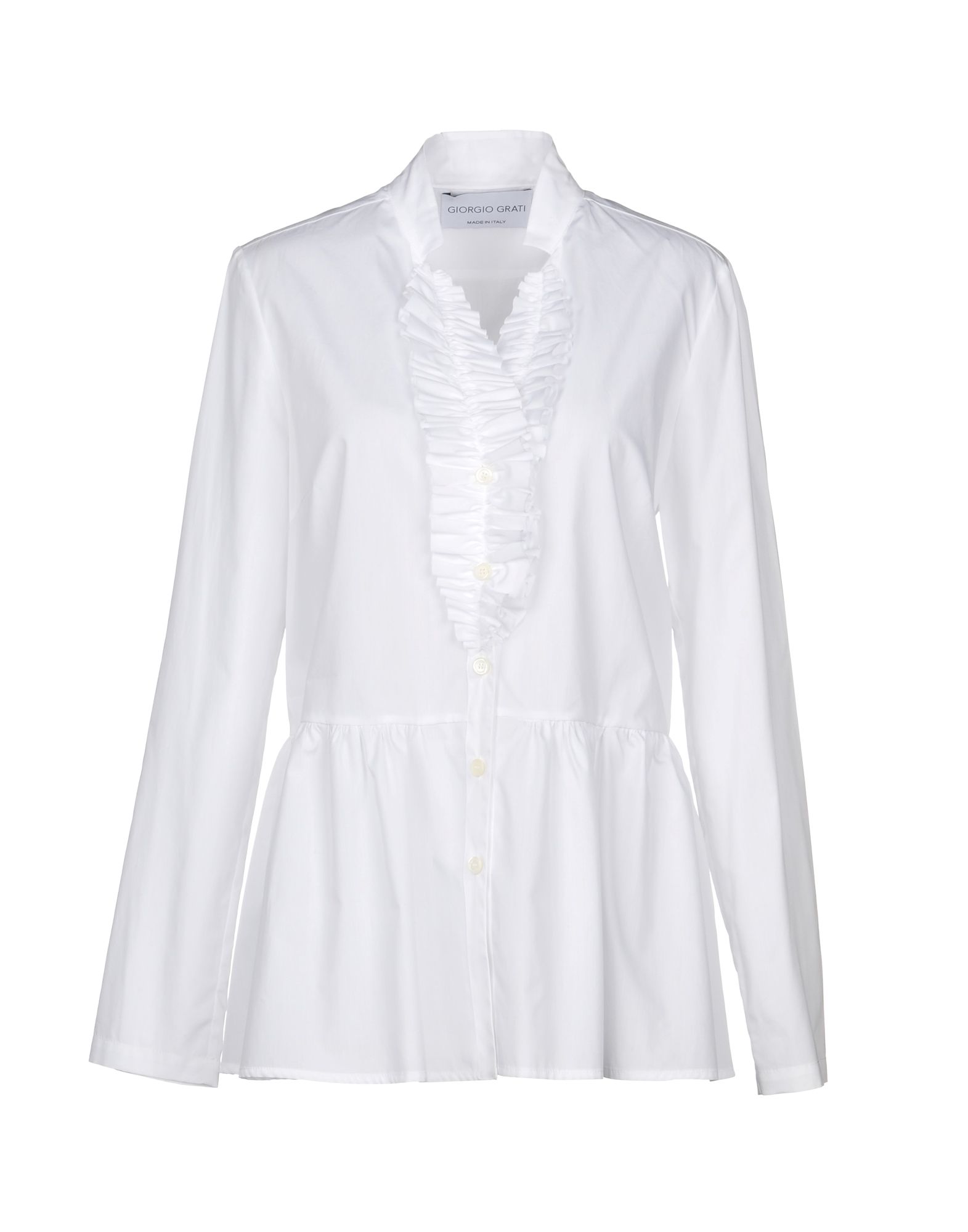 Giorgio Grati Solid Colour Shirts & Blouses In White