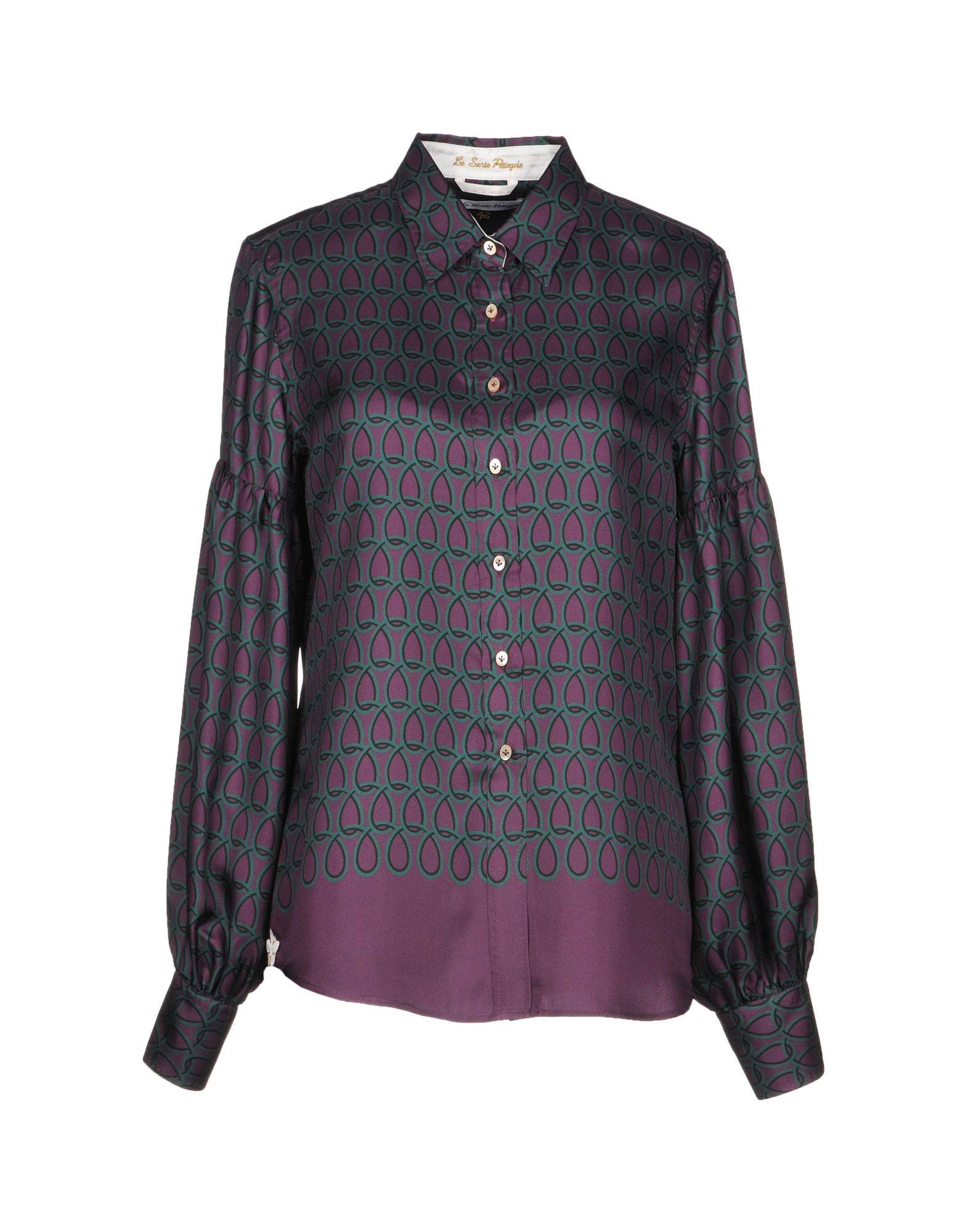 LE SARTE PETTEGOLE Patterned shirts & blouses,38743175EM 3