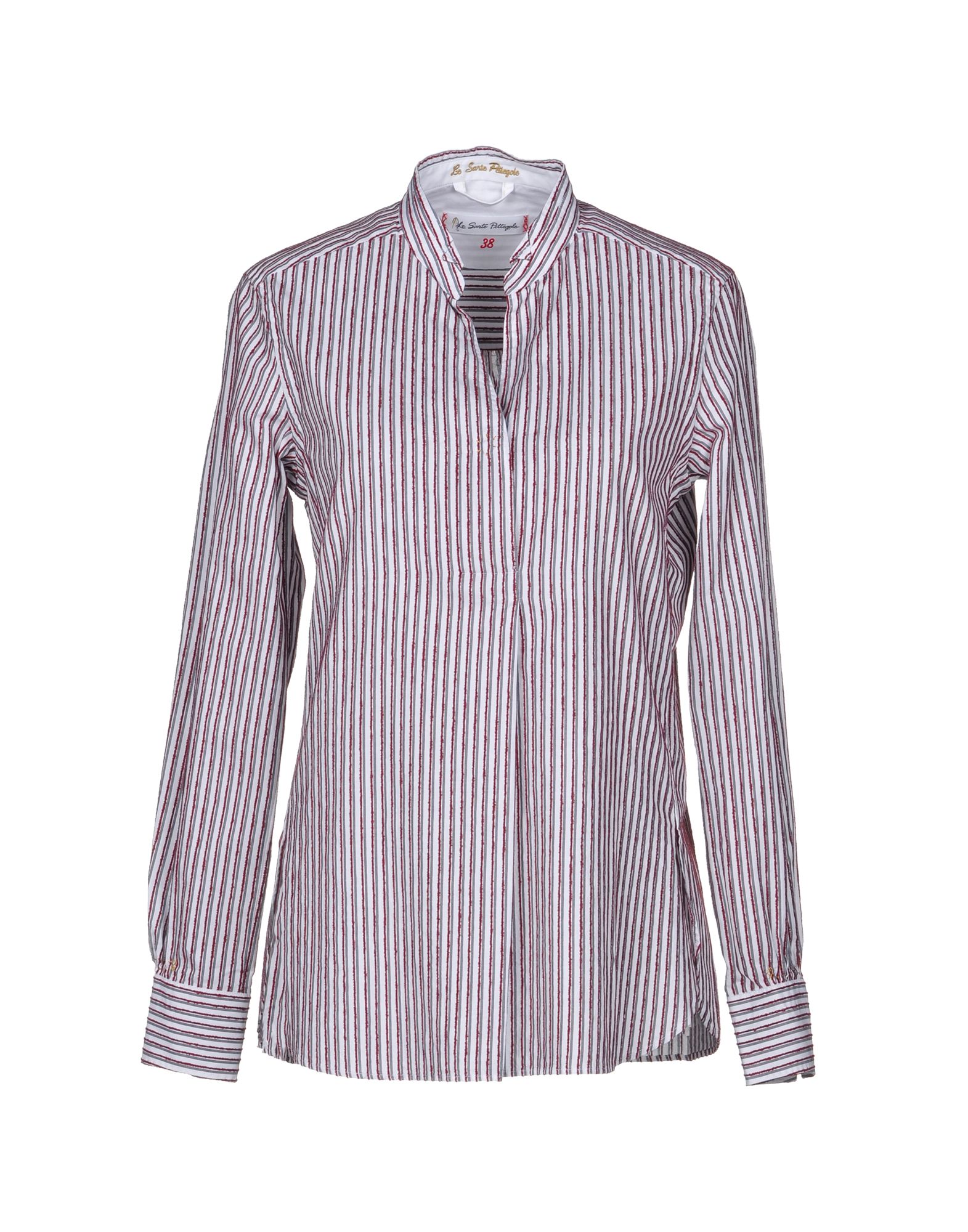 LE SARTE PETTEGOLE Striped shirt,38743579BH 2