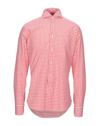 Man Shirt Red Size 15 ½ Cotton
