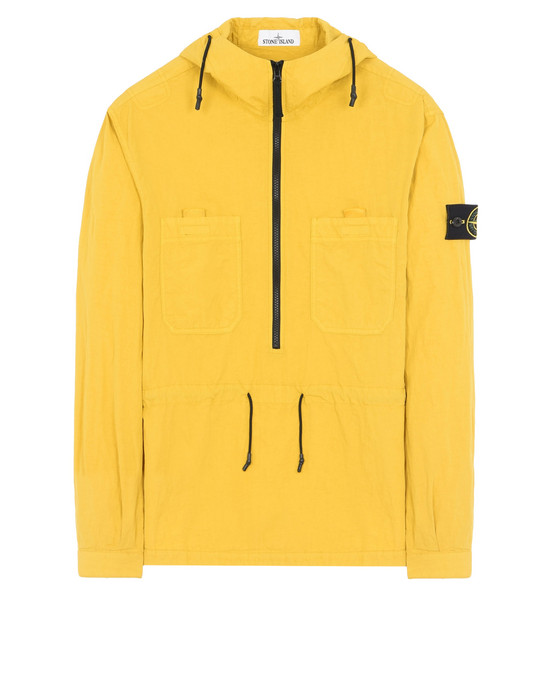 stone island mustard overshirt