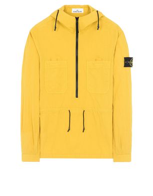 Stone island smock funnel shirt on sale