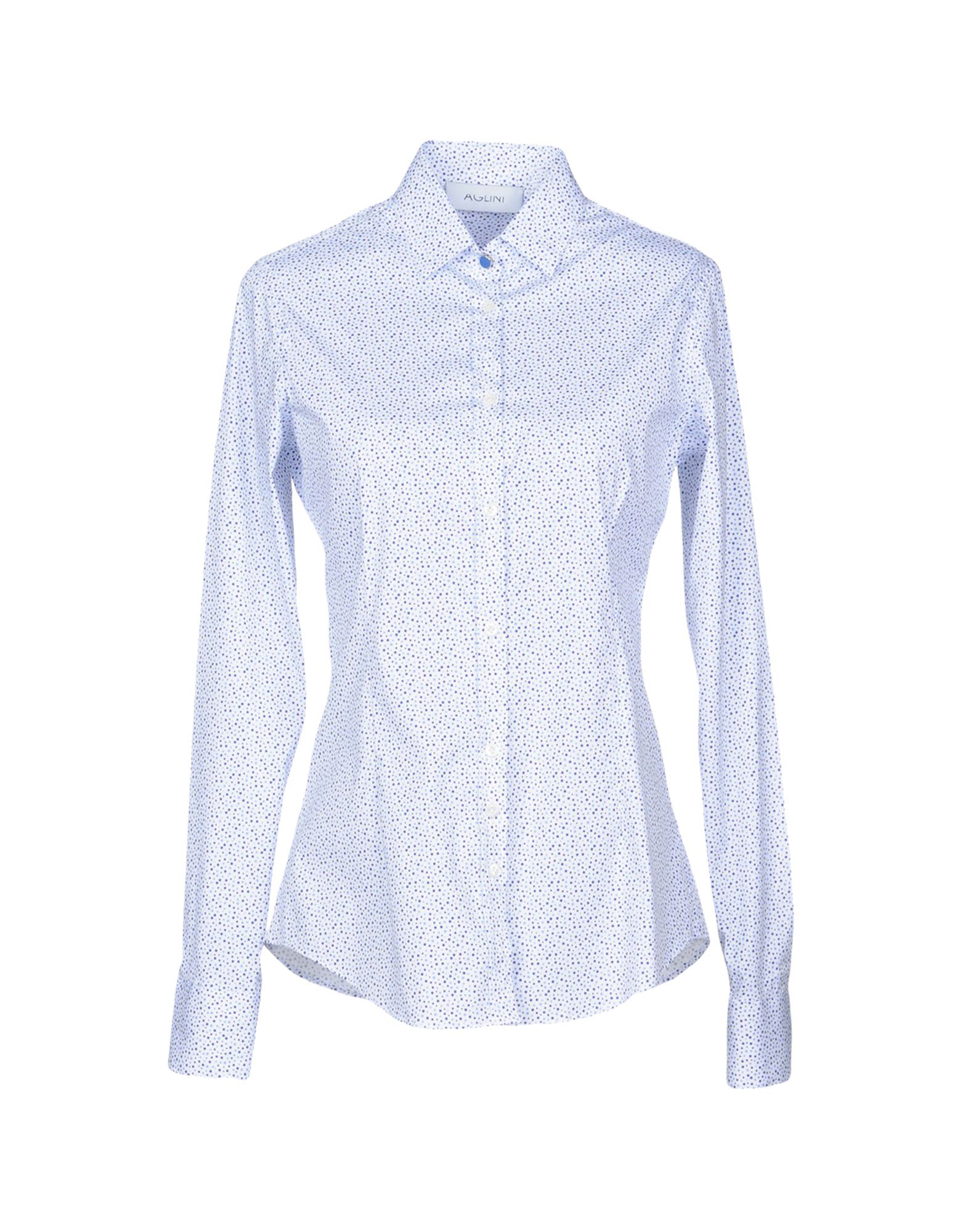 AGLINI Patterned shirts & blouses,38746489XI 8