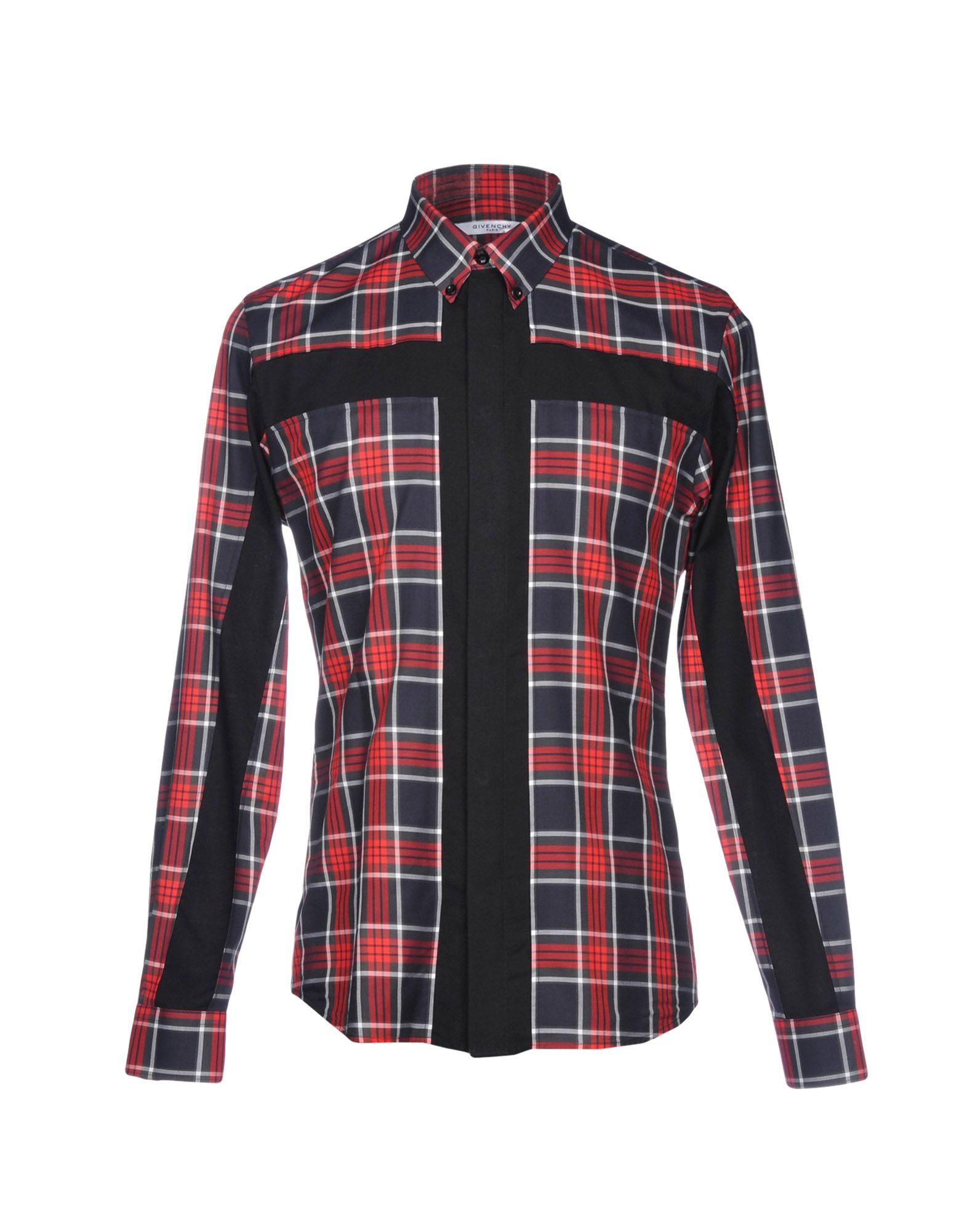 GIVENCHY Checked shirt,38746982UW 5