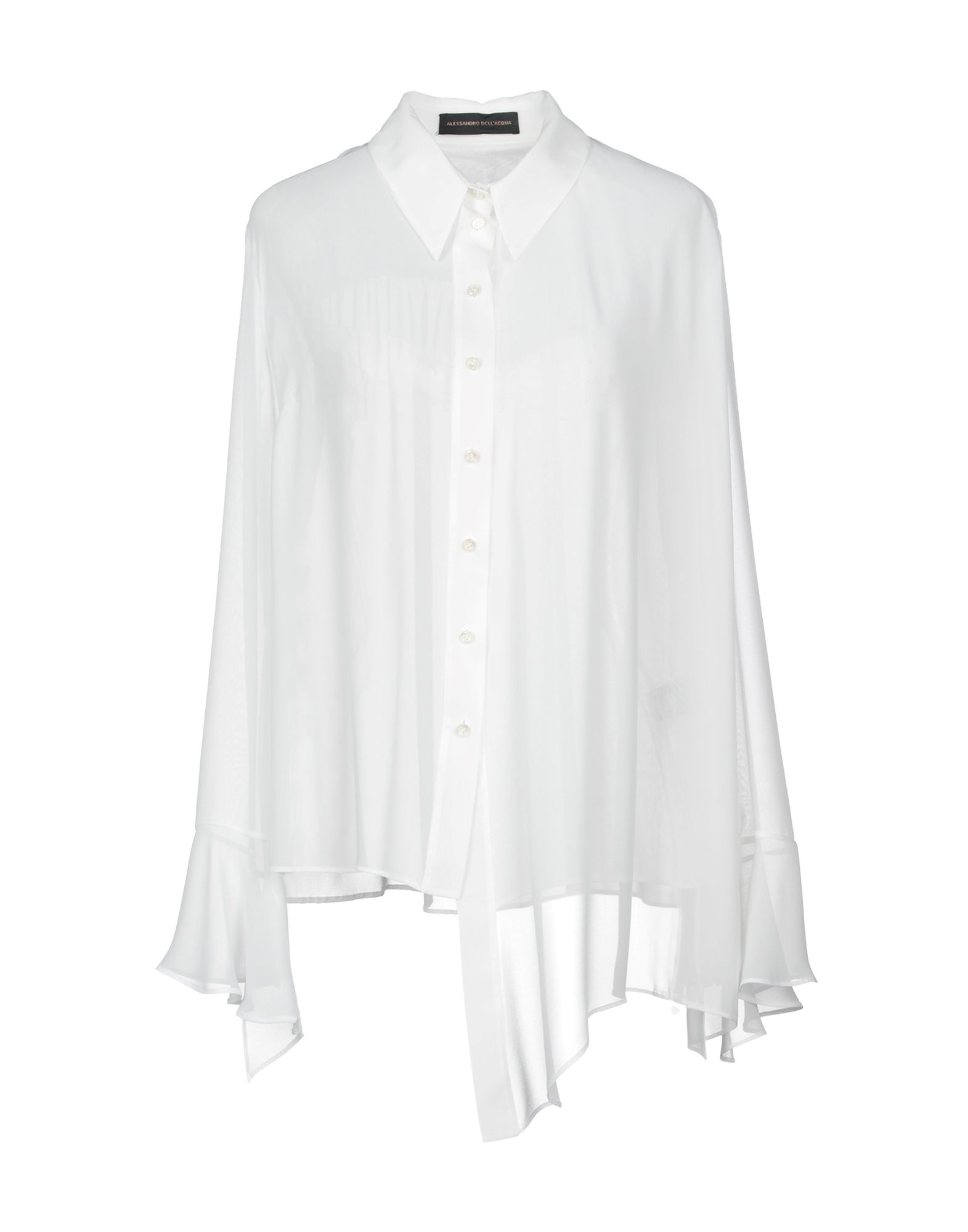ALESSANDRO DELL'ACQUA Solid color shirts & blouses,38748410JE 4