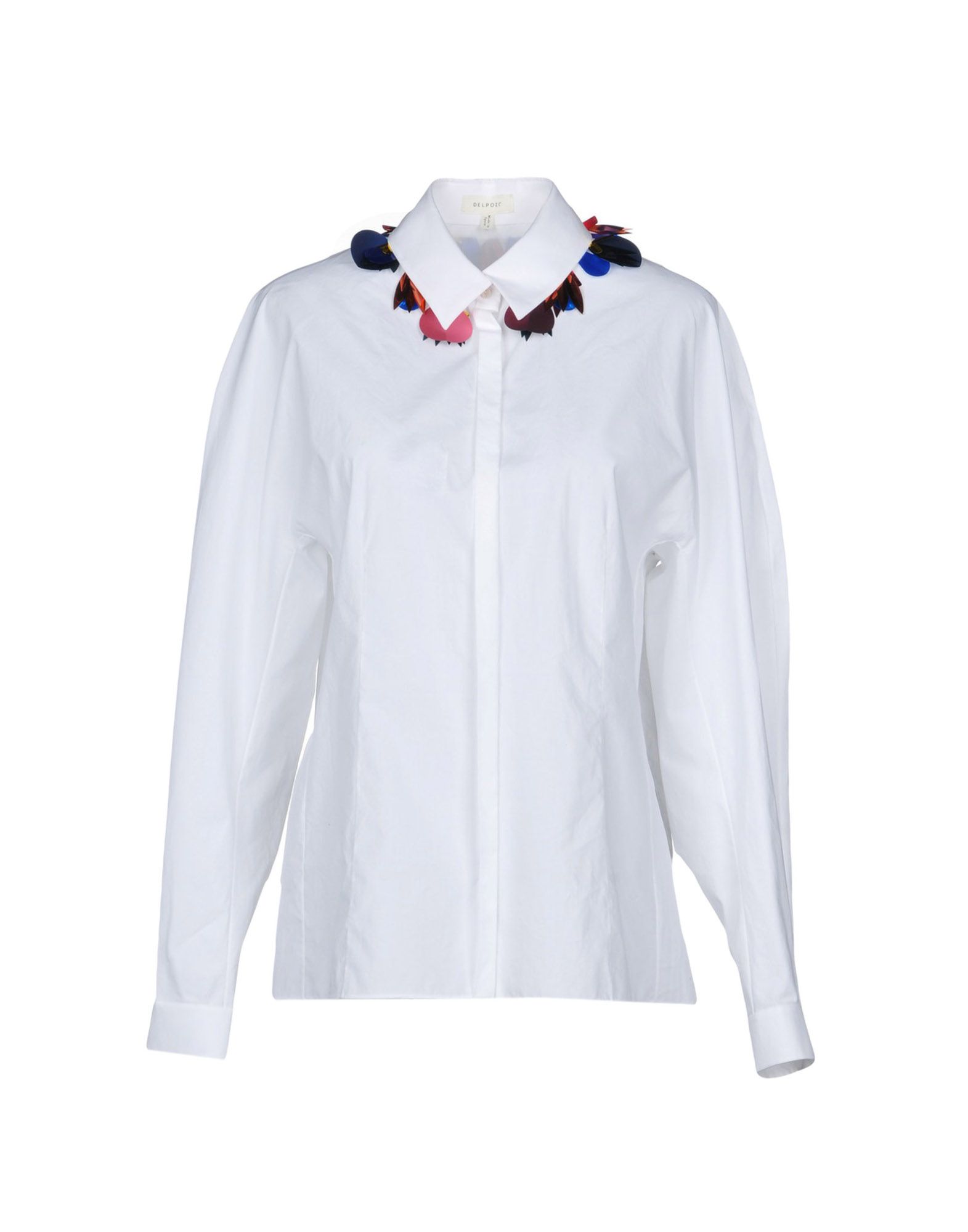 DELPOZO Solid color shirts & blouses,38750014VP 5