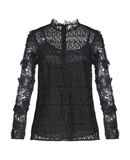MICHAEL MICHAEL KORS Damen Bluse Farbe Schwarz Gr��e 4