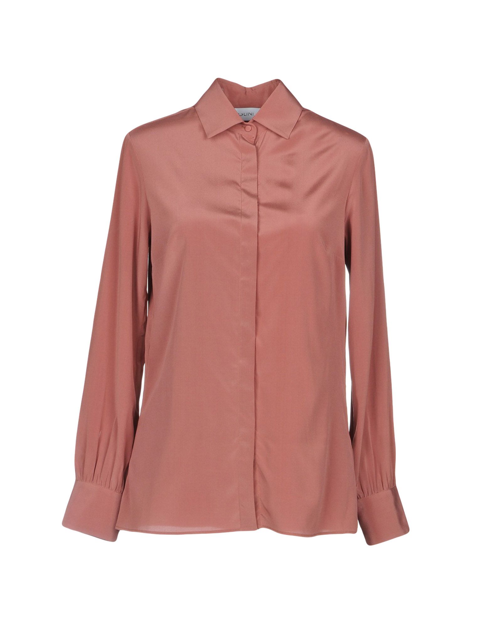 AGLINI Solid colour shirts & blouses,38751929JQ 4