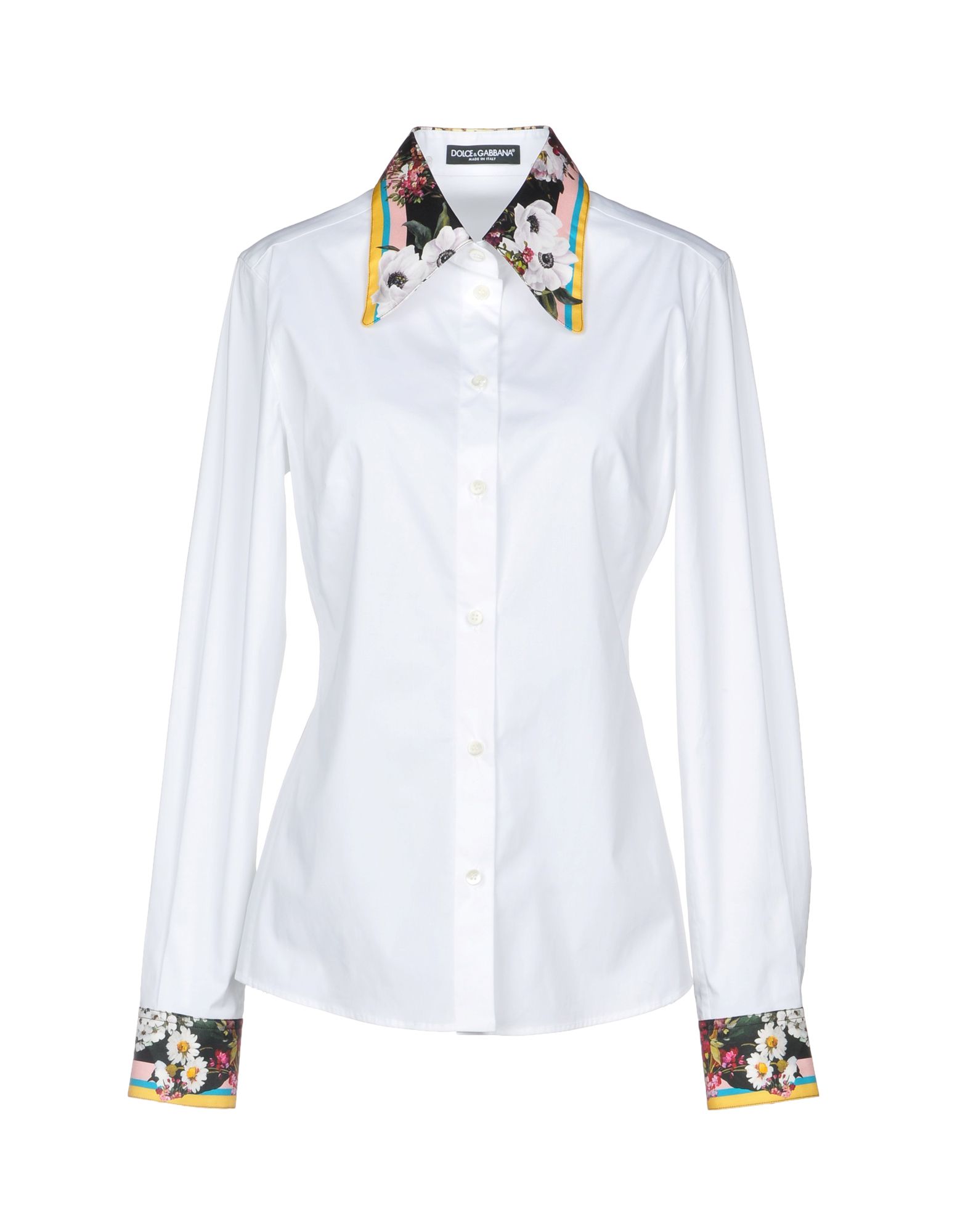 DOLCE & GABBANA Solid color shirts & blouses,38752147FG 4