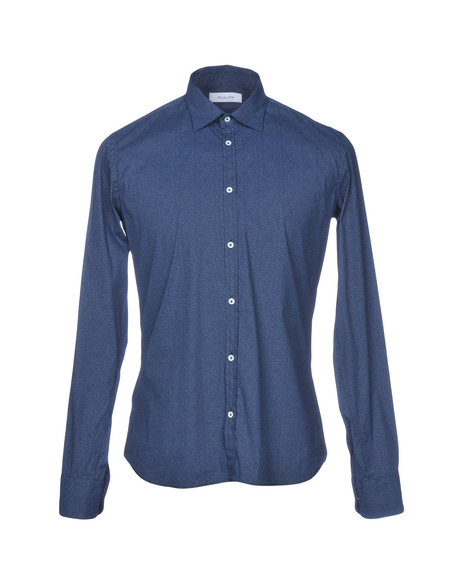 AGLINI Patterned shirt,38752615BI 2