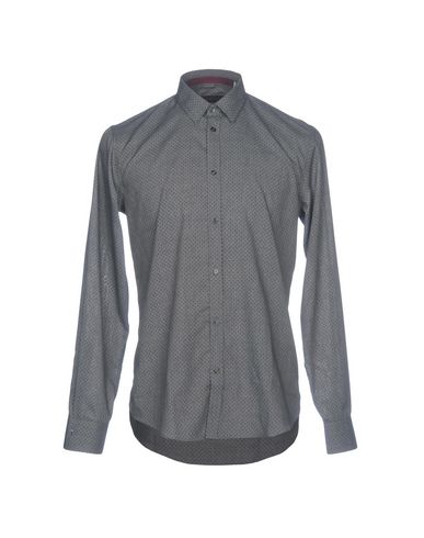 Man Shirt Grey Size 15 ¾ Polyester, Cotton