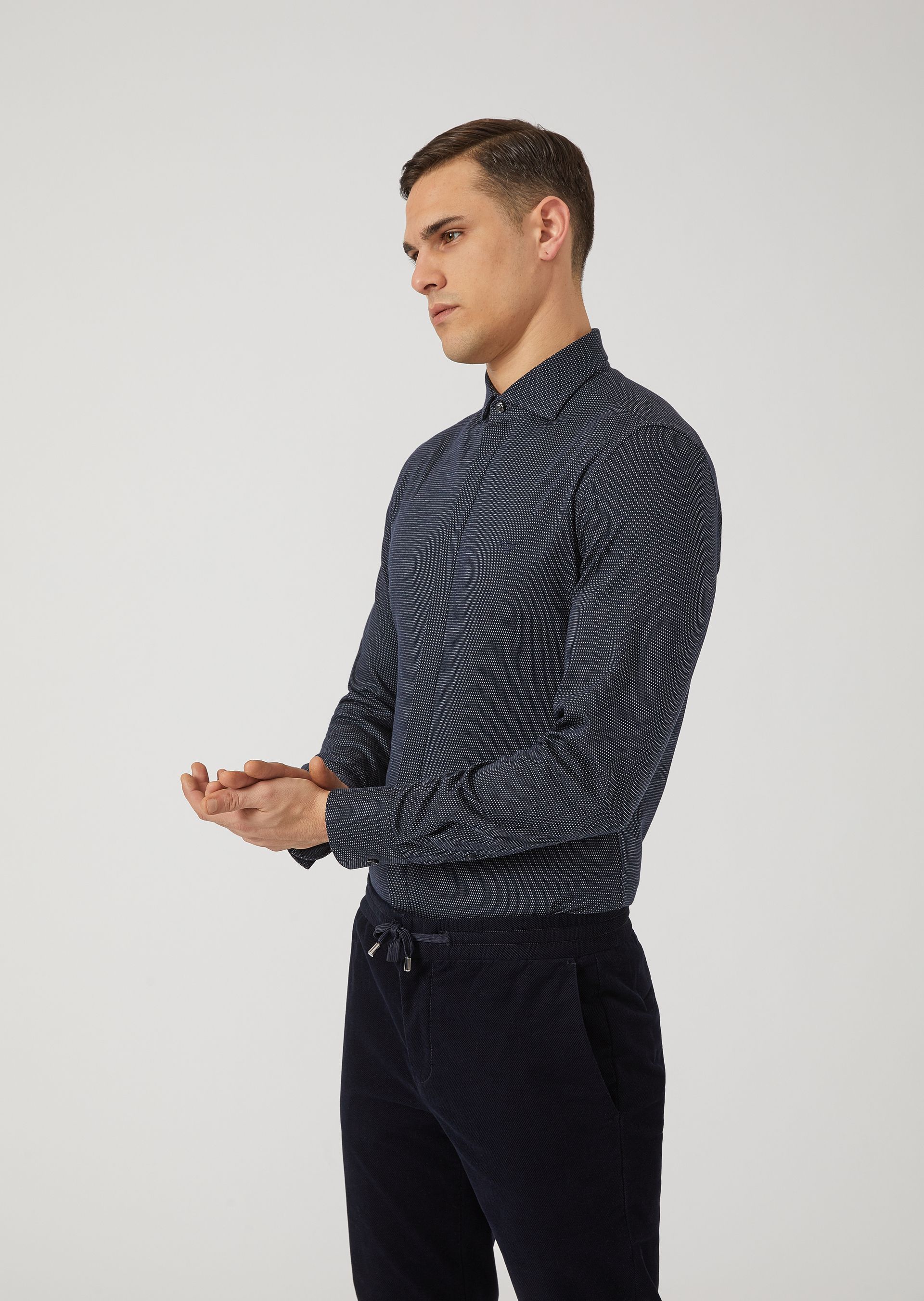 OFFICIAL STORE EMPORIO ARMANI - Chemises - Chemises décontractées on armani.com