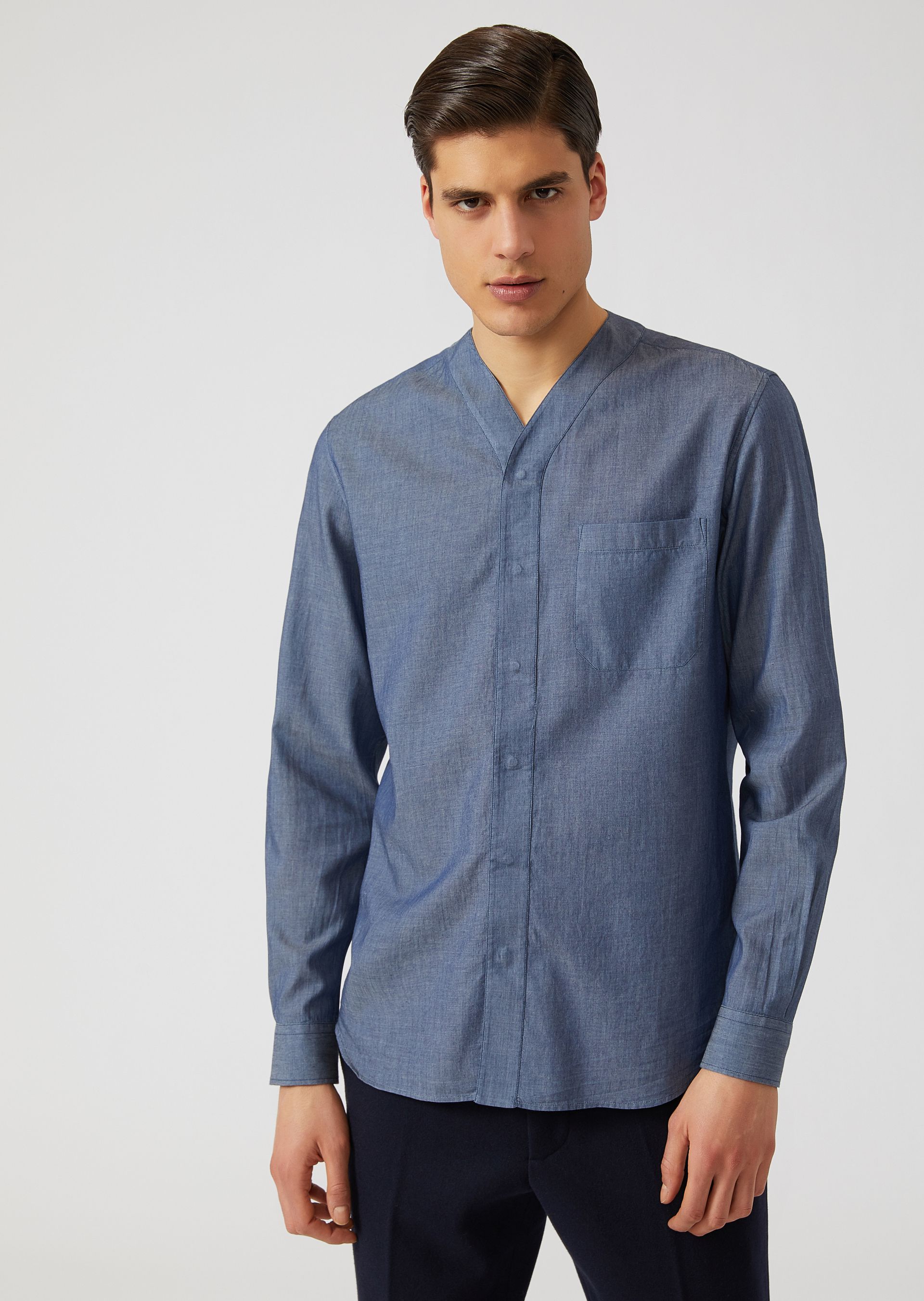 OFFICIAL STORE EMPORIO ARMANI - Chemises - Chemises décontractées on armani.com