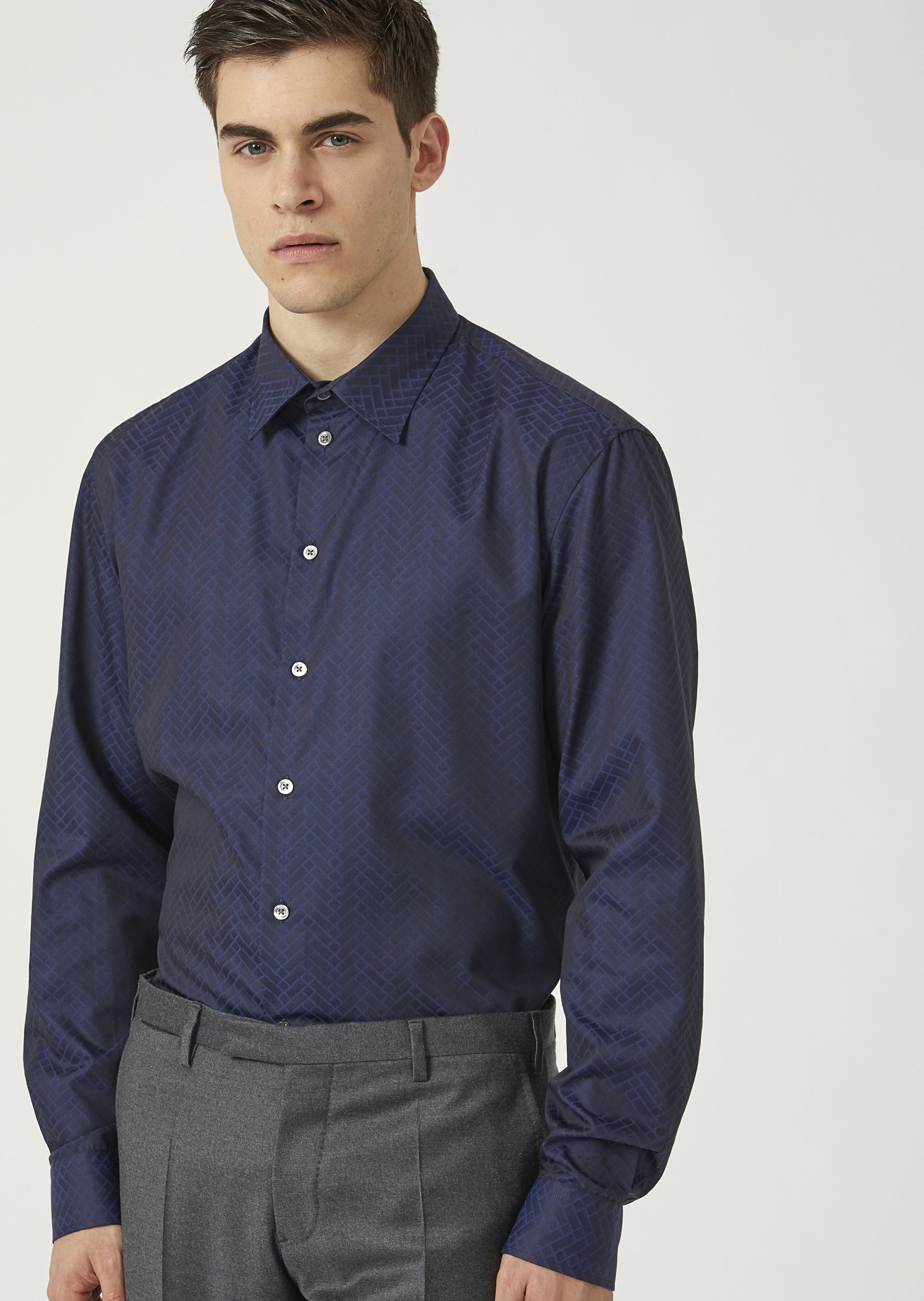 OFFICIAL STORE EMPORIO ARMANI - Chemises - Chemises décontractées on armani.com