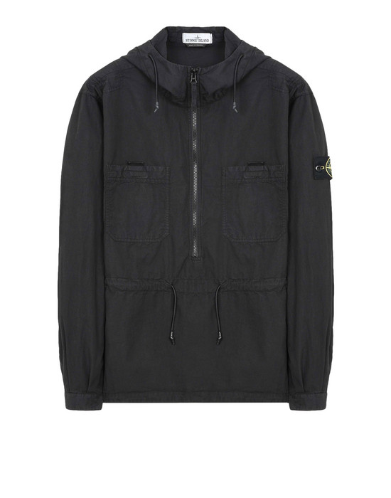 stone island canvas zip jacket