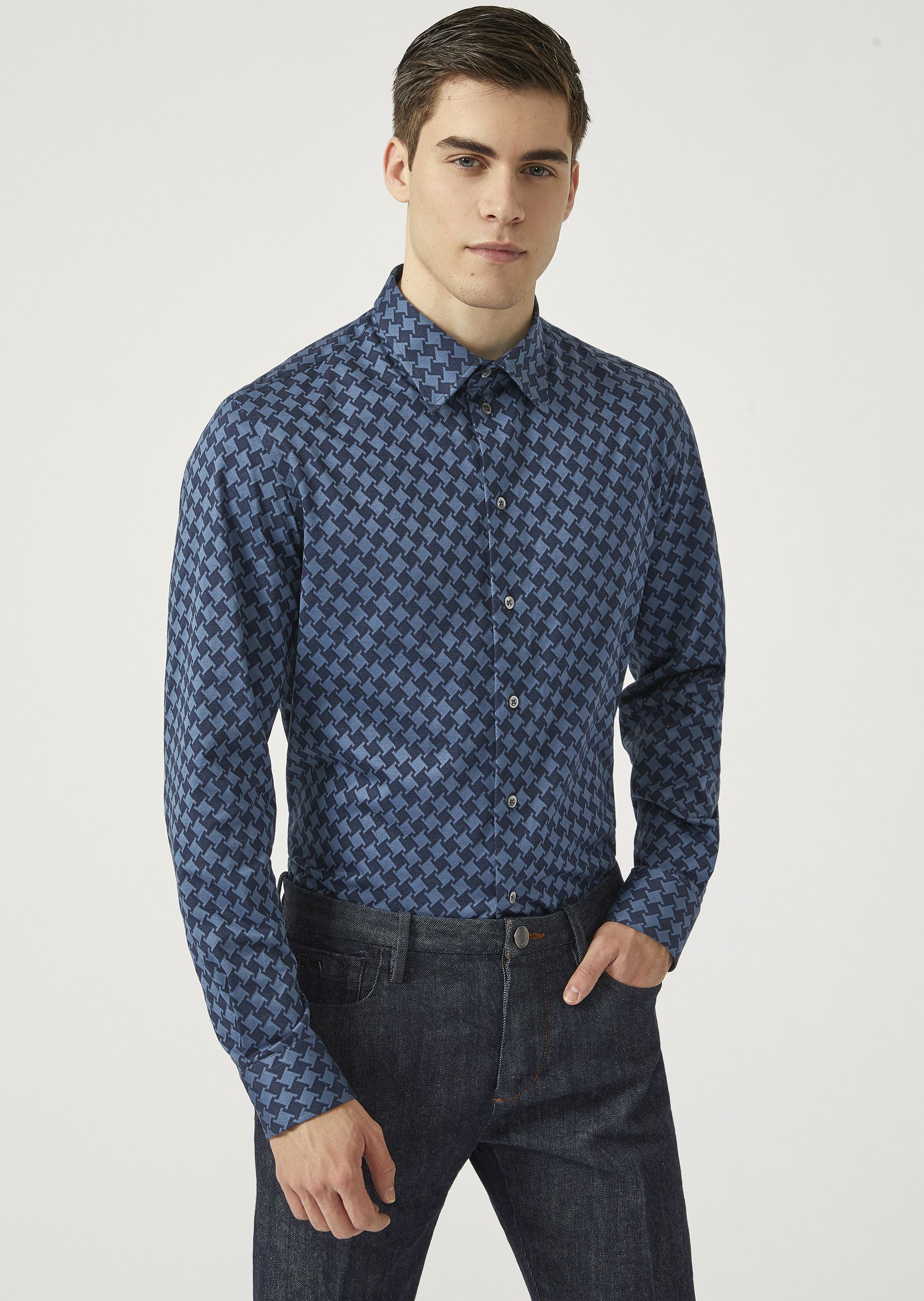 OFFICIAL STORE EMPORIO ARMANI - Chemises - Chemises décontractées on armani.com