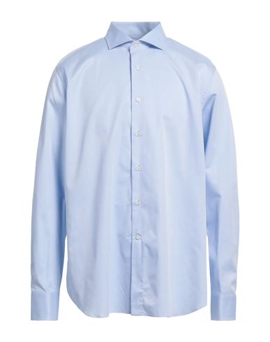 Alea Man Shirt Light Blue Size 17 ½ Cotton