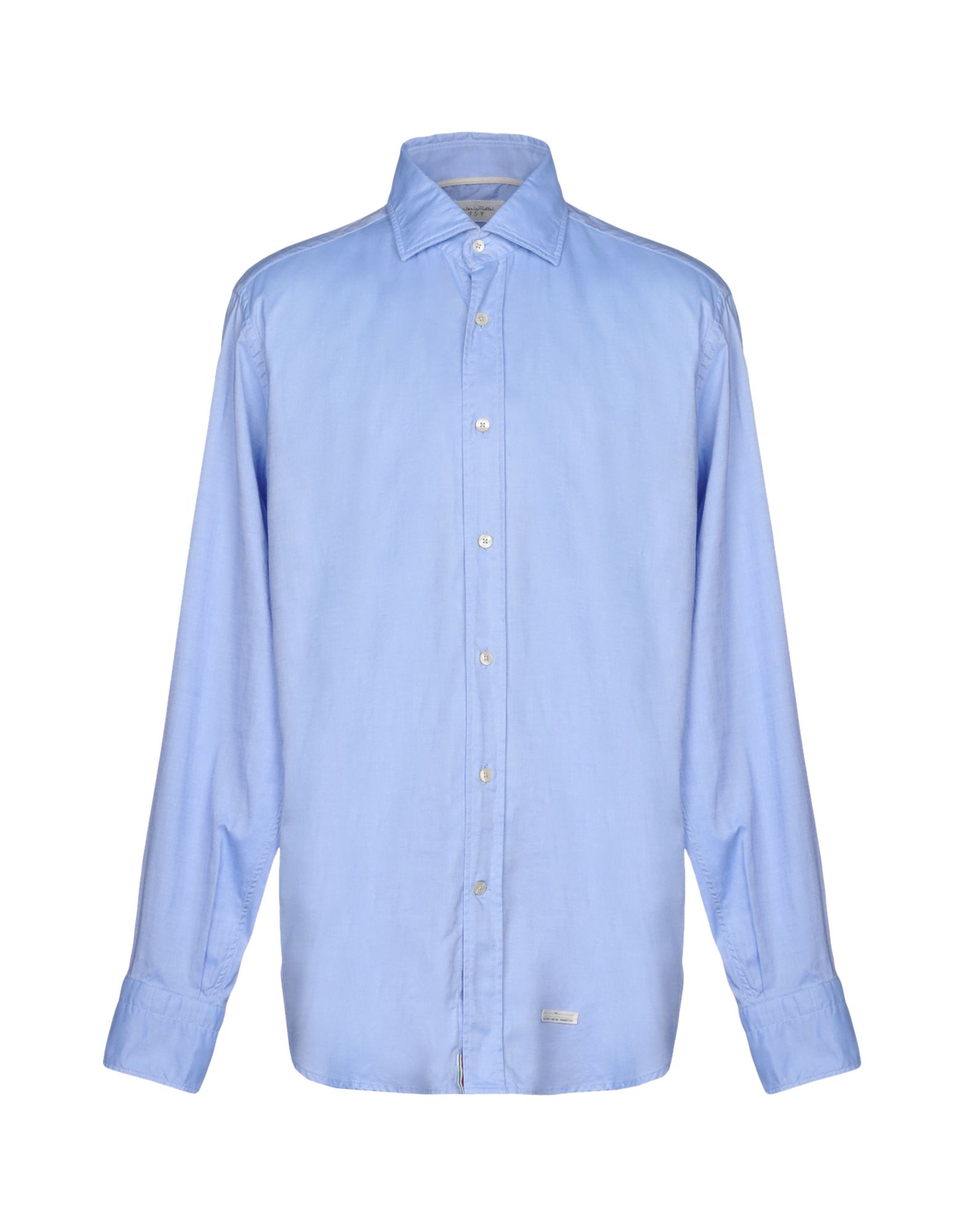 Tintoria Mattei 954 Shirts In Blue