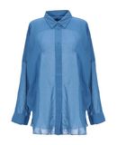 EUROPEAN CULTURE Damen Hemd Farbe Blaugrau Gr��e 5
