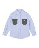 WHITE SAND 88 Jungen 3-8 jahre Hemd Farbe Himmelblau Gr��e 4