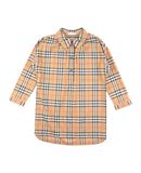 BURBERRY M�dchen 9-16 jahre Kleid Farbe Kamel Gr��e 2