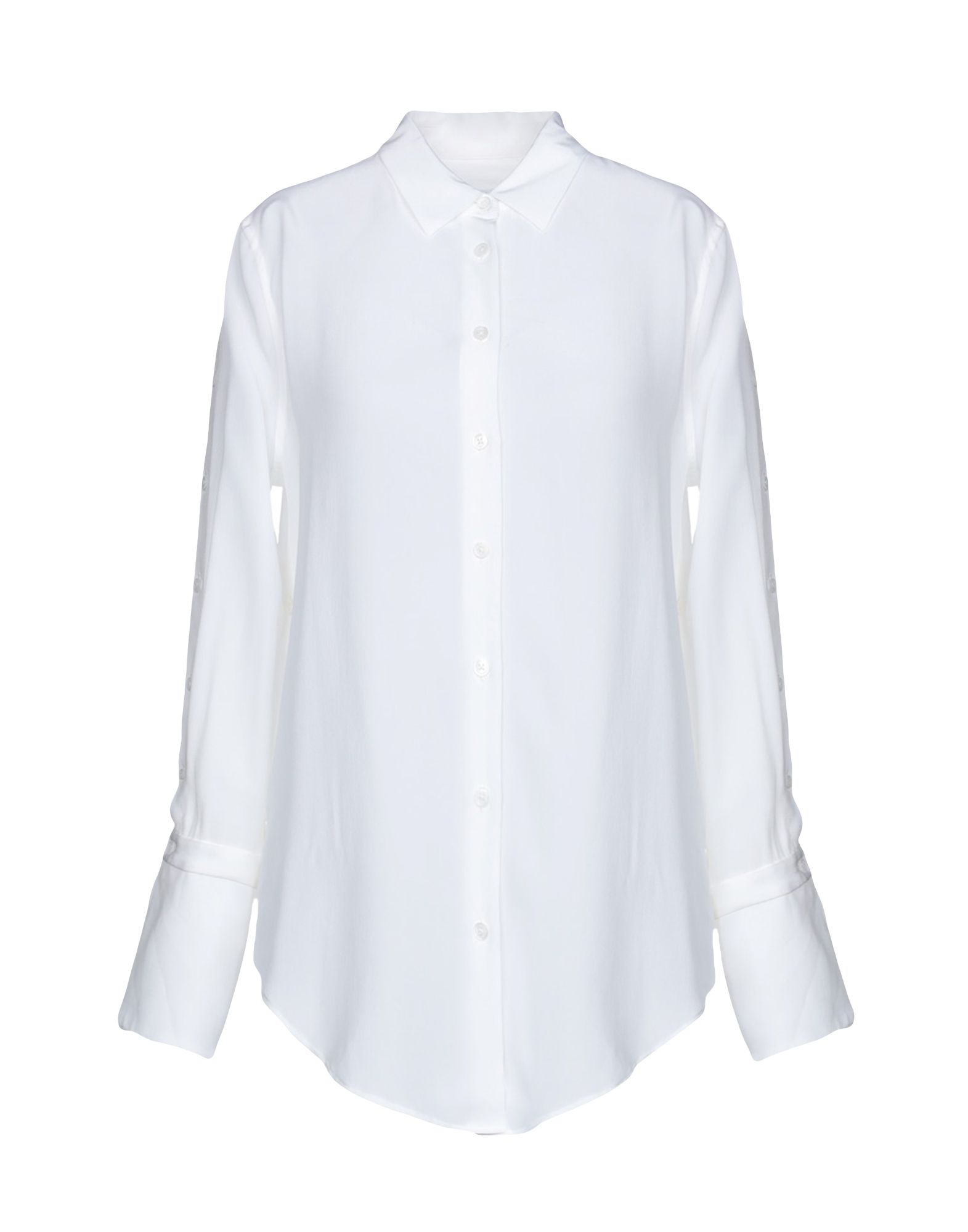 《セール開催中》EQUIPMENT レディース シャツ ホワイト XL シルク 100%