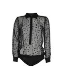 LOVE STORIES Damen Hemd Farbe Schwarz Gr��e 4