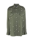 THE KOOPLES Damen Hemd Farbe Milit�rgr�n Gr��e 3