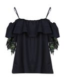 PINKO Damen Bluse Farbe Dunkelblau Gr��e 2